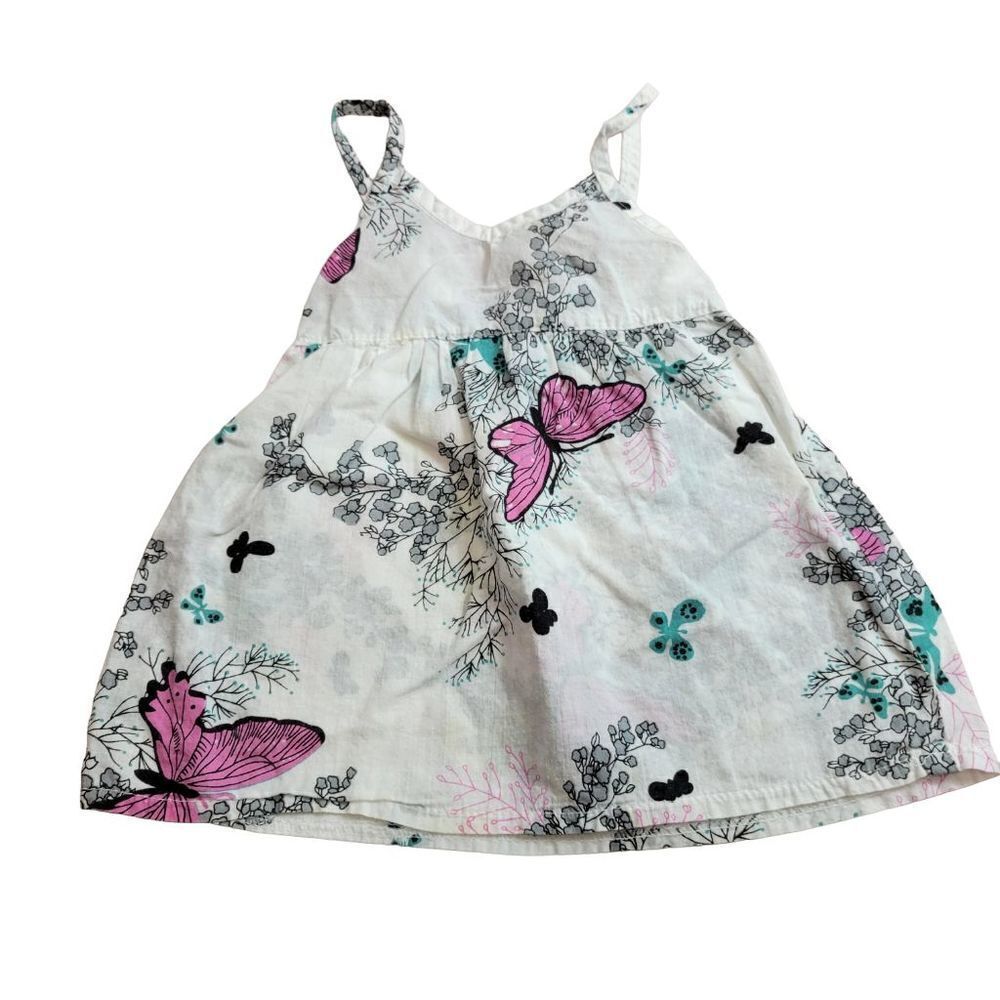 Max Grey butterfly tank top 18-24 mo